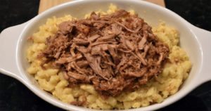 Heavenly Hawgs BBQ - Four-Cheese Smoked Mac-n-Cheese - 2